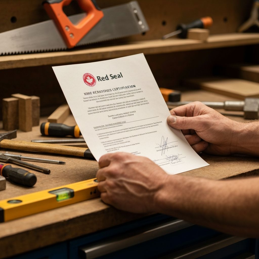 Red Seal Certification: A Complete Guide for Tradespeople